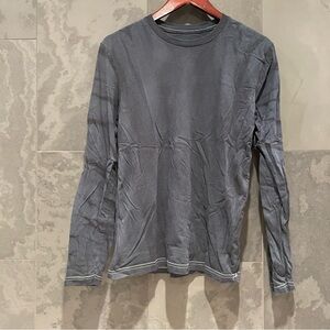 Ethan Williams Dark Gray Cotton Tee